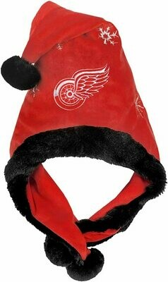 Detroit Red Wings Christmas Dangle Santa Hat
