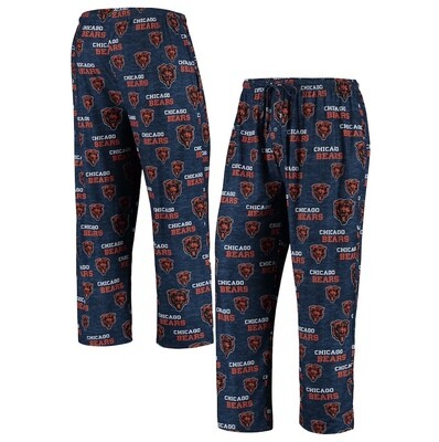 Chicago Bears Men's Concepts Sport Zest All Over Print Pajama Pants