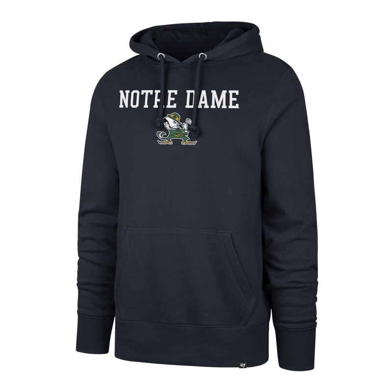 Notre Dame Fighting Irish Men's 47 Brand Pregame Headline Hoodie