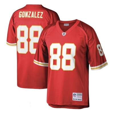 Kansas City Chiefs Tony Gonzalez 2004 Red Men's Mitchell & Ness Legacy Jersey