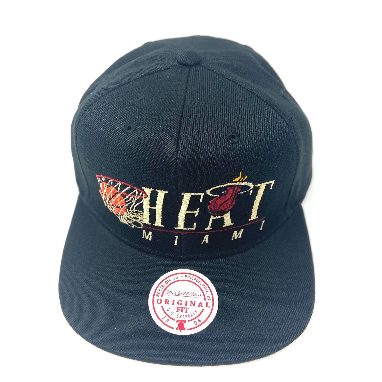 Miami Heat Men’s Mitchell & Ness Snapback Hat