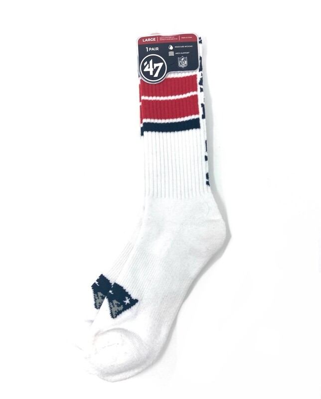 New England Patriots 47 Brand Socks