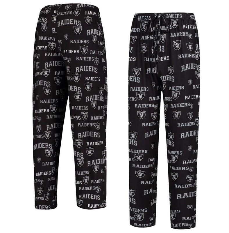 Las Vegas Raiders Men's Concepts Sport Fairway Pajama Pants