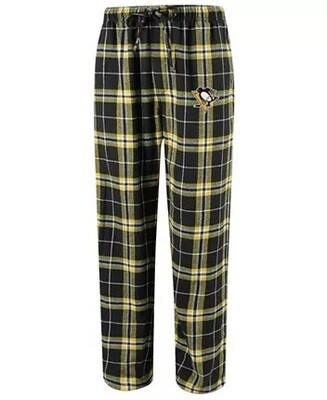 Pittsburgh Penguins Men's Concepts Sport Huddle Flannel Pajama Pants