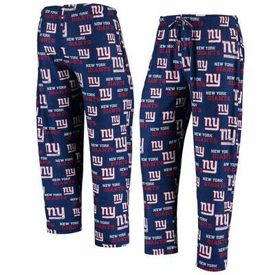 New York Giants Men's Concepts Sport Zest All Over Print Pajama Pants