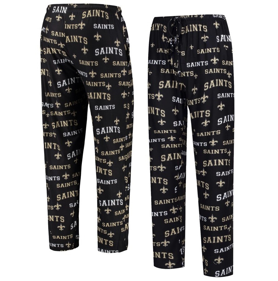 New Orleans Saints Men's Concepts Sport Fairway Pajama Pants