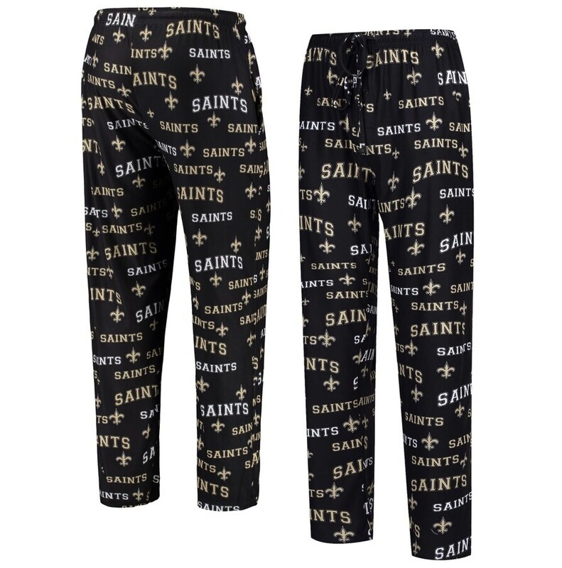 New Orleans Saints Men's Concepts Sport Fairway Pajama Pants