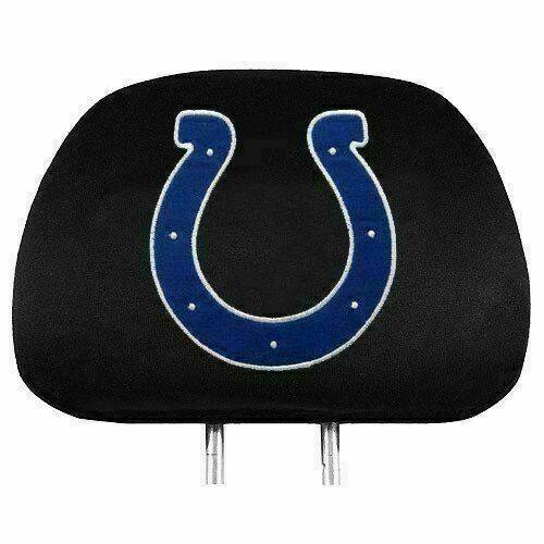 Indianapolis Colts Car Head Rest Cover Set of 2