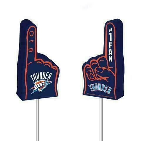 Oklahoma City Thunder Foam Finger Antenna Topper