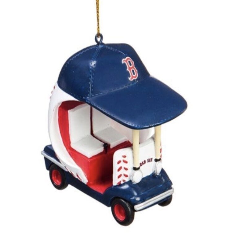 Boston Red Sox MLB Field Car Christmas Ornament