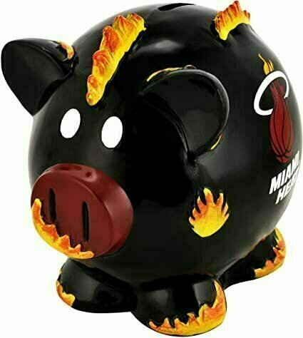 Miami Heat Piggy Bank