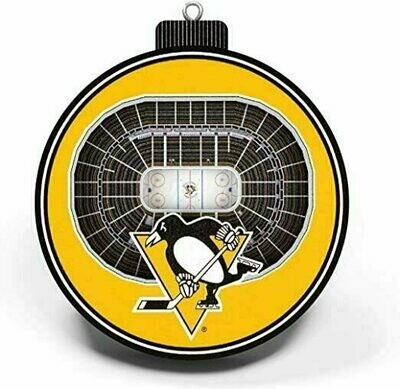 Pittsburgh Penguins 3D Stadium View Ornament