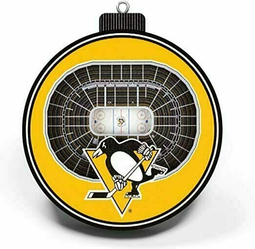 Pittsburgh Penguins 3D Stadium View Ornament