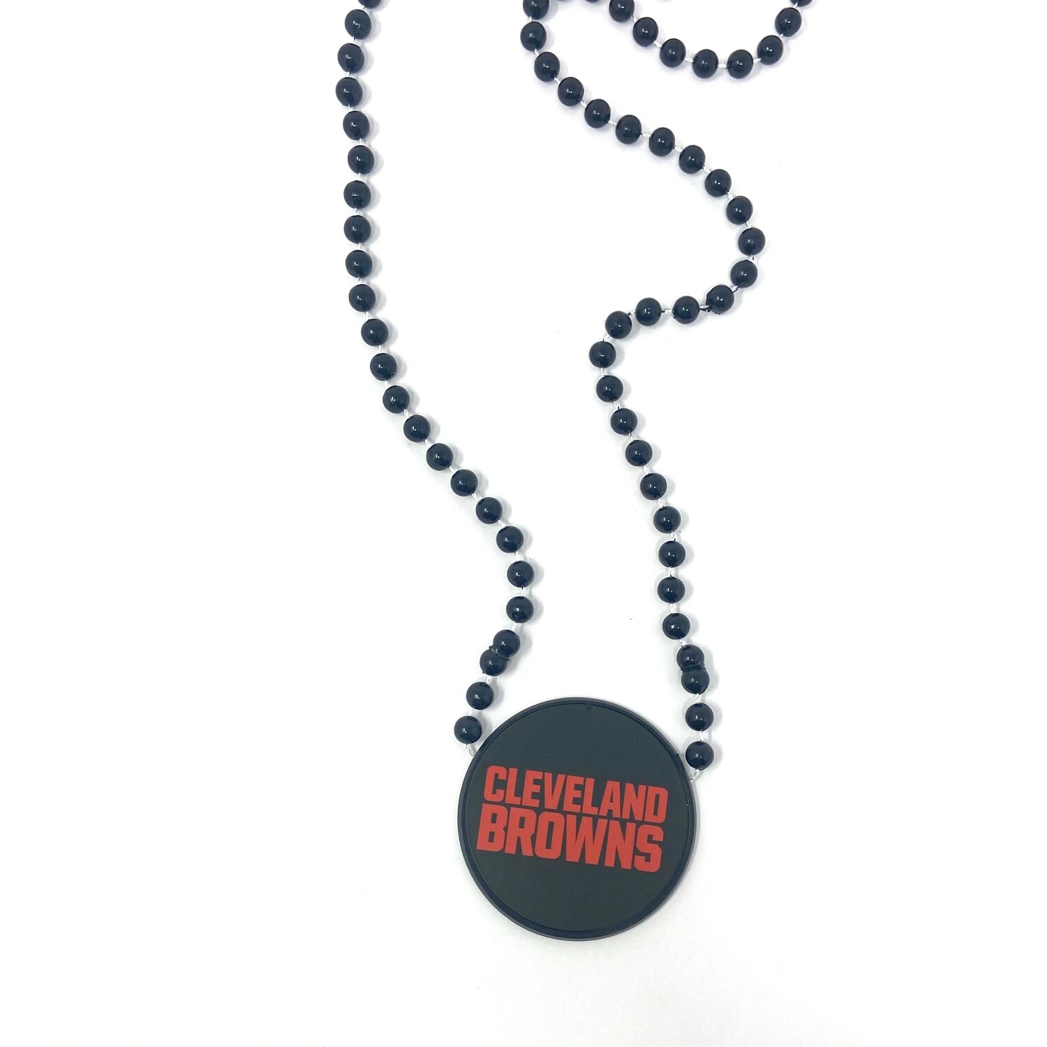 Cleveland Browns Party Beads Necklace