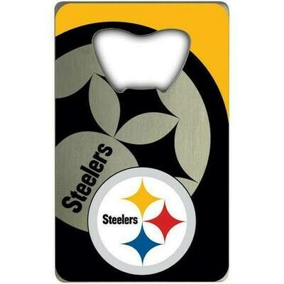 Pittsburgh Steelers Bottle Opener Credit Card Style