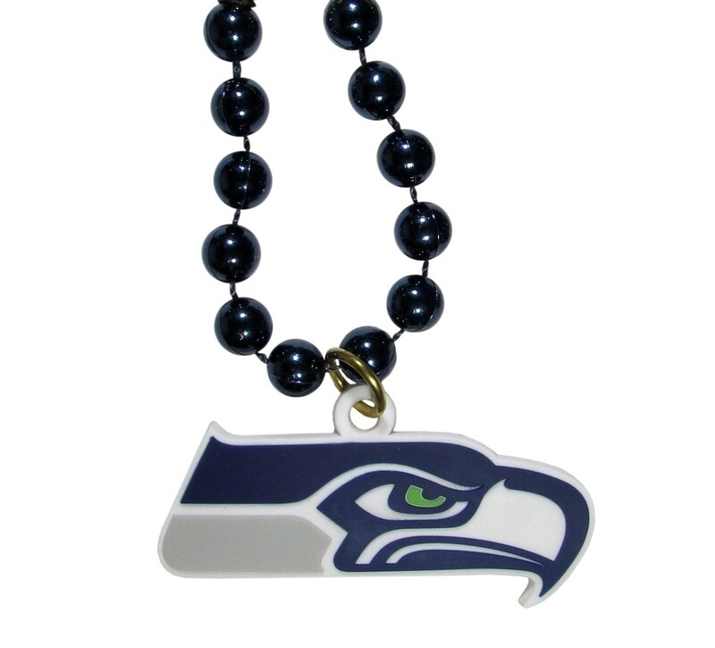 Seattle Seahawks Party Beads Necklace