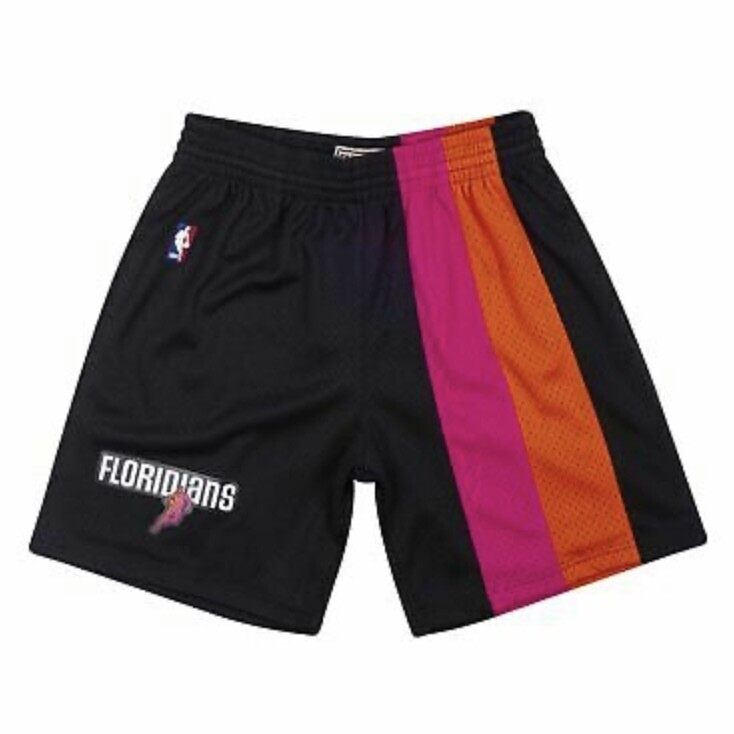 Miami Heat 2005 Men's Floridians Mitchell & Ness Swingman Shorts