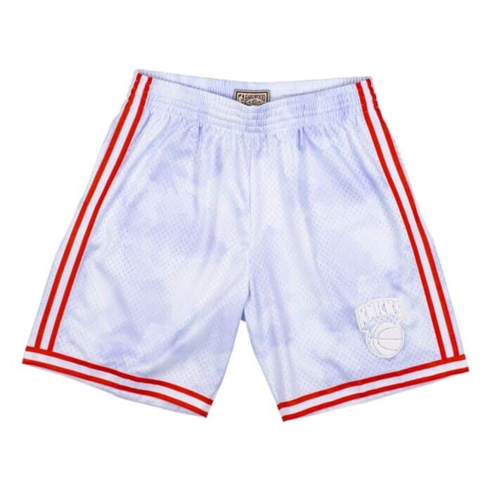 New York Knicks 1991 Men's Cloudy Skies Mitchell & Ness Swingman Shorts