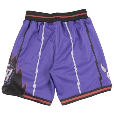 Toronto Raptors 98-99 Men's Purple Mitchell & Ness Swingman Shorts