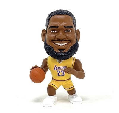 Los Angeles Lakers Lebron James Big Shot Ballers Figure