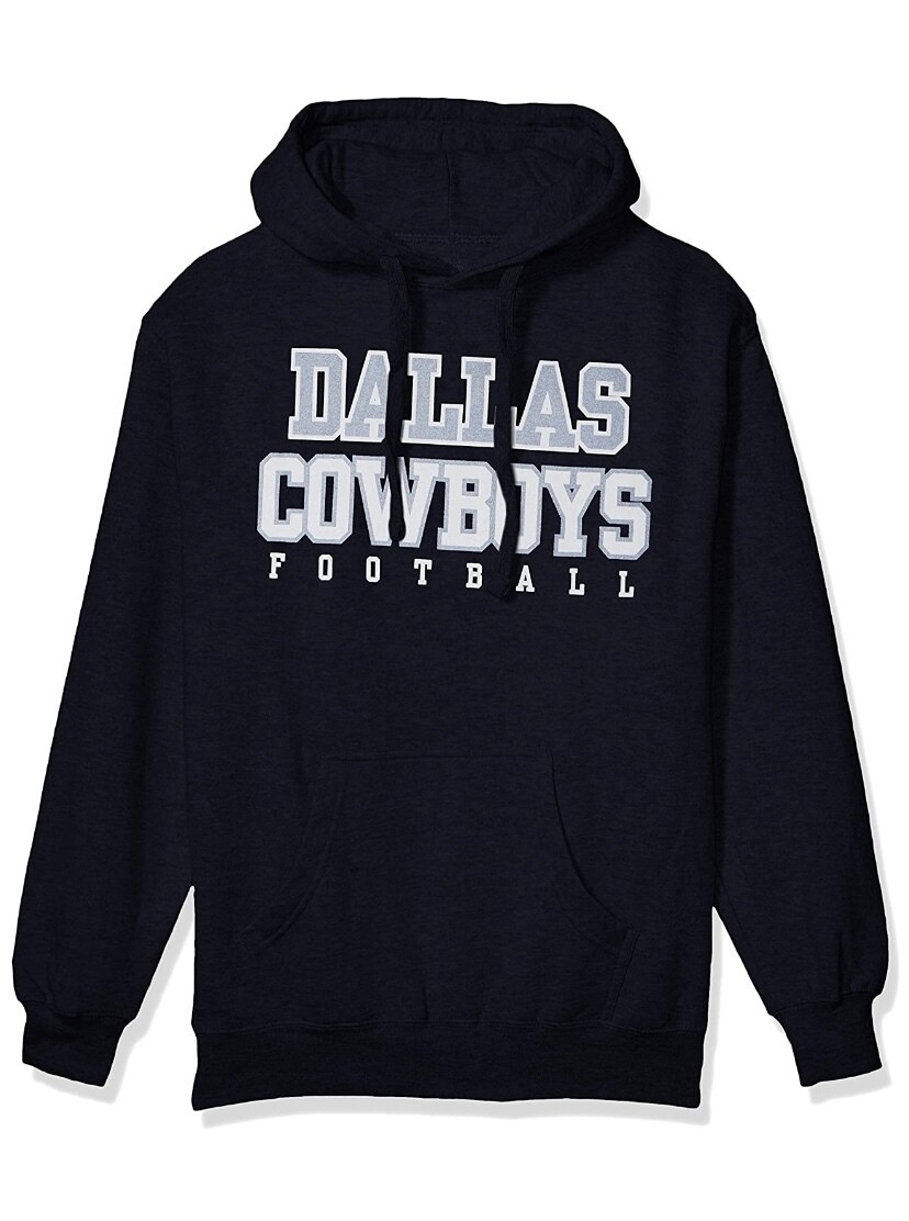 Dallas Cowboys Men's Navy Blue Team Authentic Hoodie