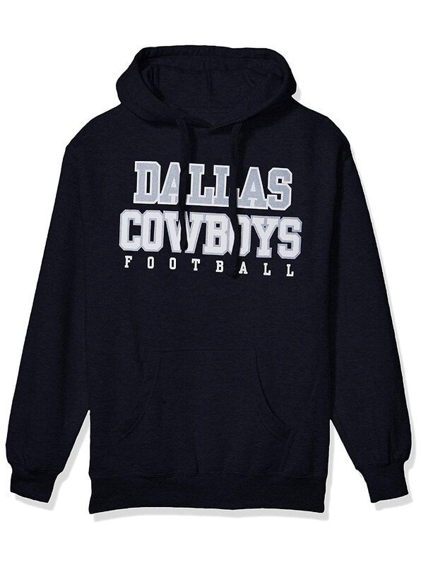 Dallas Cowboys Men's Navy Blue Team Authentic Hoodie