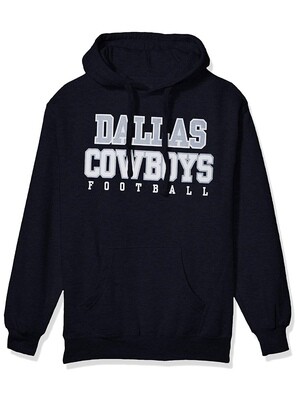 Dallas Cowboys Men's Navy Blue Team Authentic Hoodie