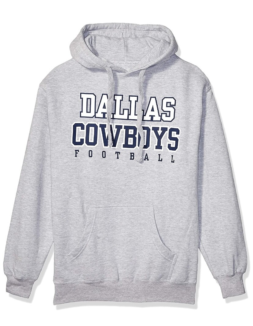 Dallas Cowboys Men's Team Authentic Gray Hoodie