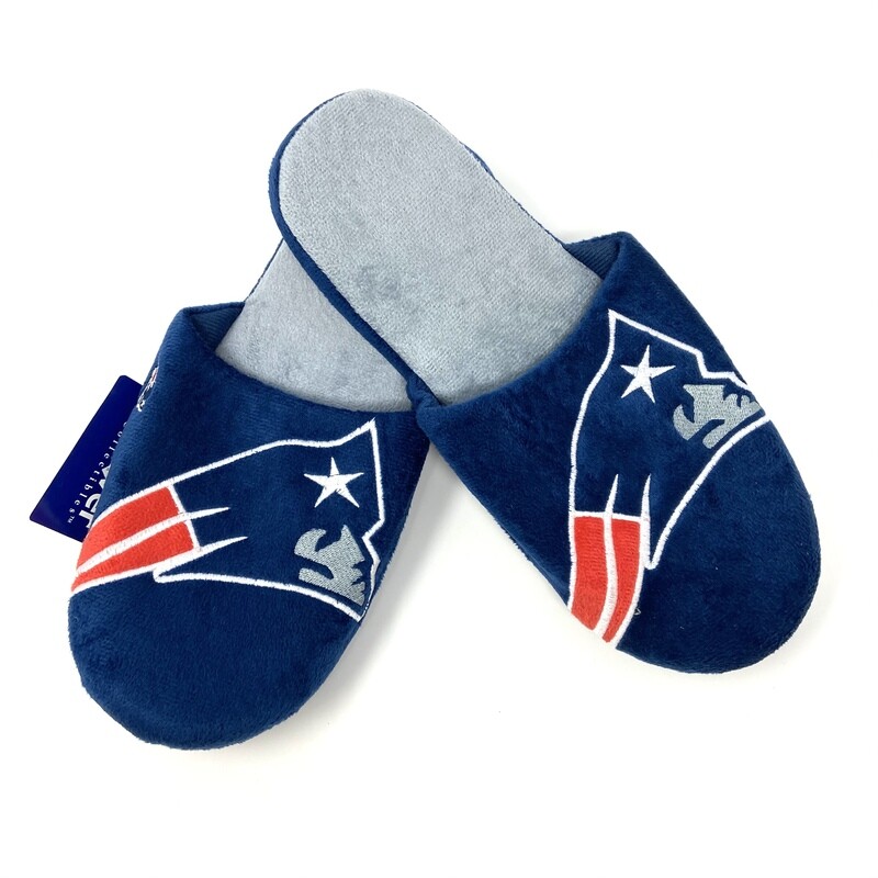 New England Patriots Men's Forever Slippers New England Patriots Men's Forever Slippers