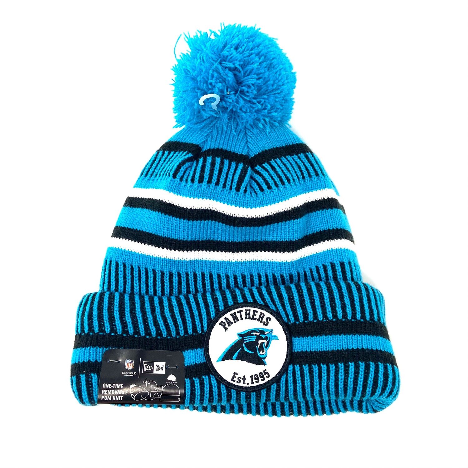 Carolina Panthers Men's New Era Cuffed Knit Hat