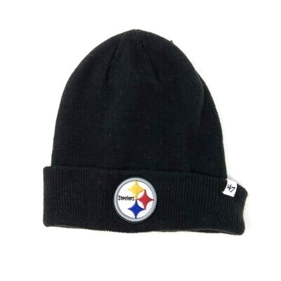 Pittsburgh Steelers Youth 47 Brand Knit Hat Pittsburgh Steelers Youth 47 Brand Knit Hat