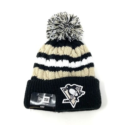 Pittsburgh Penguins New Era Youth Knit Hat