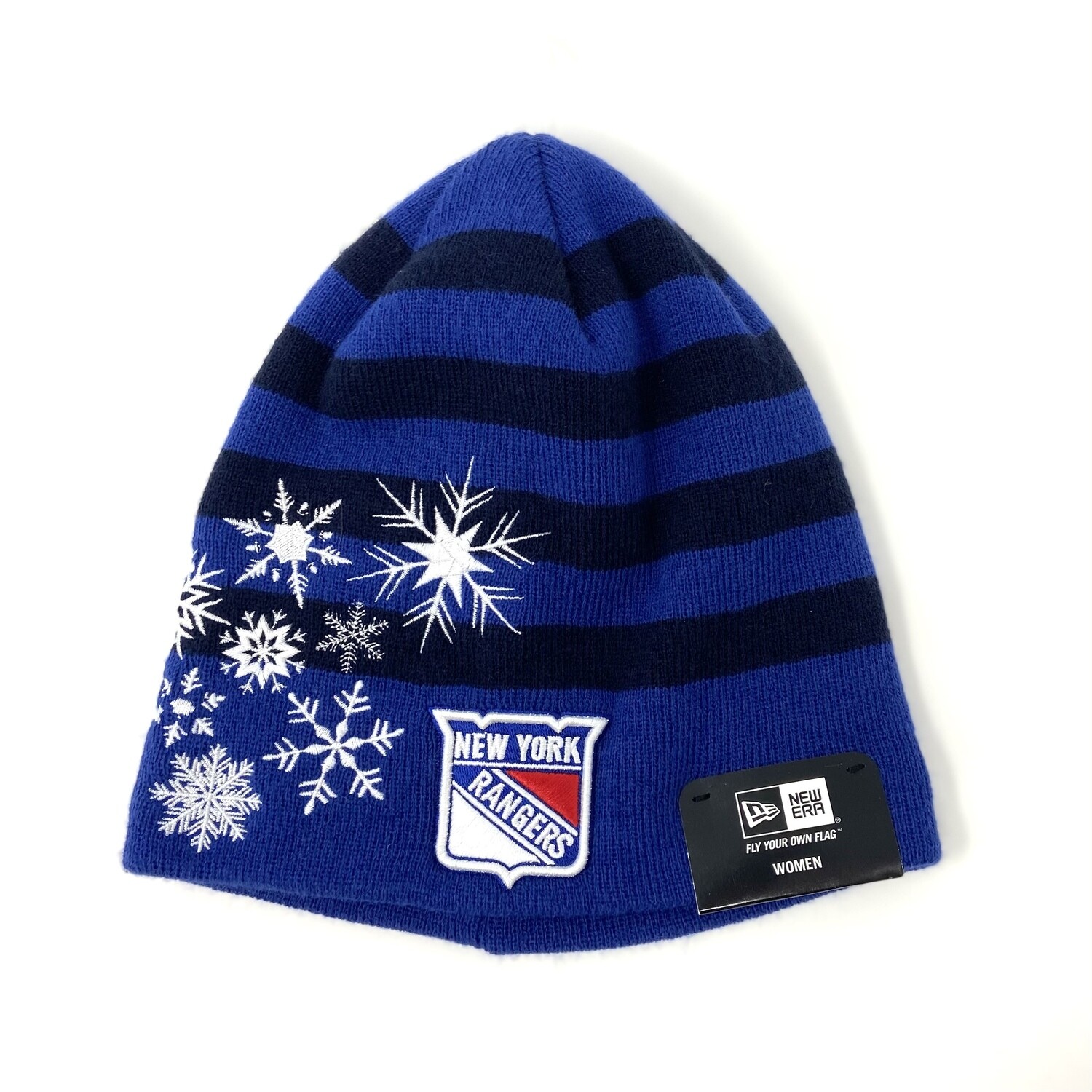 New York Rangers Women's New Era Snowdrift Knit Hat
