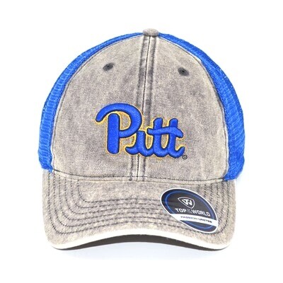 Pitt Panthers Men's Top of the World Snapback Adjustable Hat