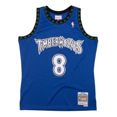 Minnesota Timberwolves Latrell Sprewell 2003-04 Blue Mitchell & Ness Men's Swingman Jersey