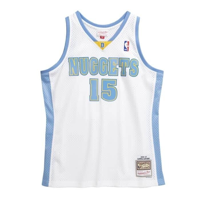 Carmelo anthony cheap jersey white