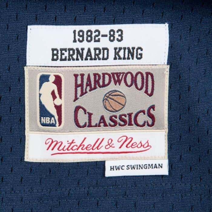 Mitchell & Ness Bernard King Navy New York Knicks 1982-83 Hardwood Classics Swingman Jersey