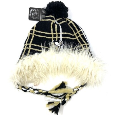 Pittsburgh Penguins Reebok Tassel Knit Hat