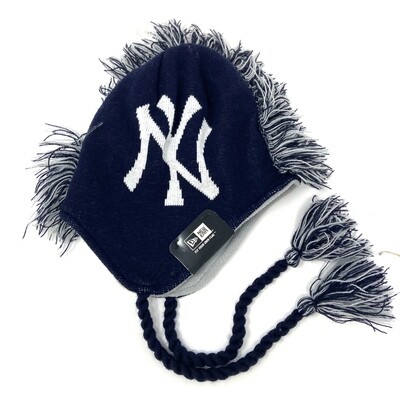 New York Yankees Men's New Era Tassel Knit Hat