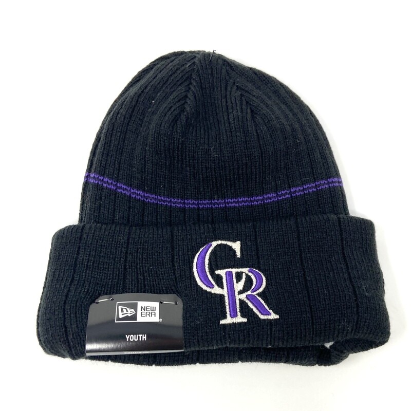 Colorado Rockies Youth New Era Knit Hat Colorado Rockies Youth New Era Knit Hat