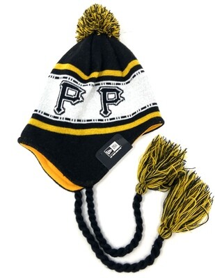 Pittsburgh Pirates New Era Tassel Knit Hat