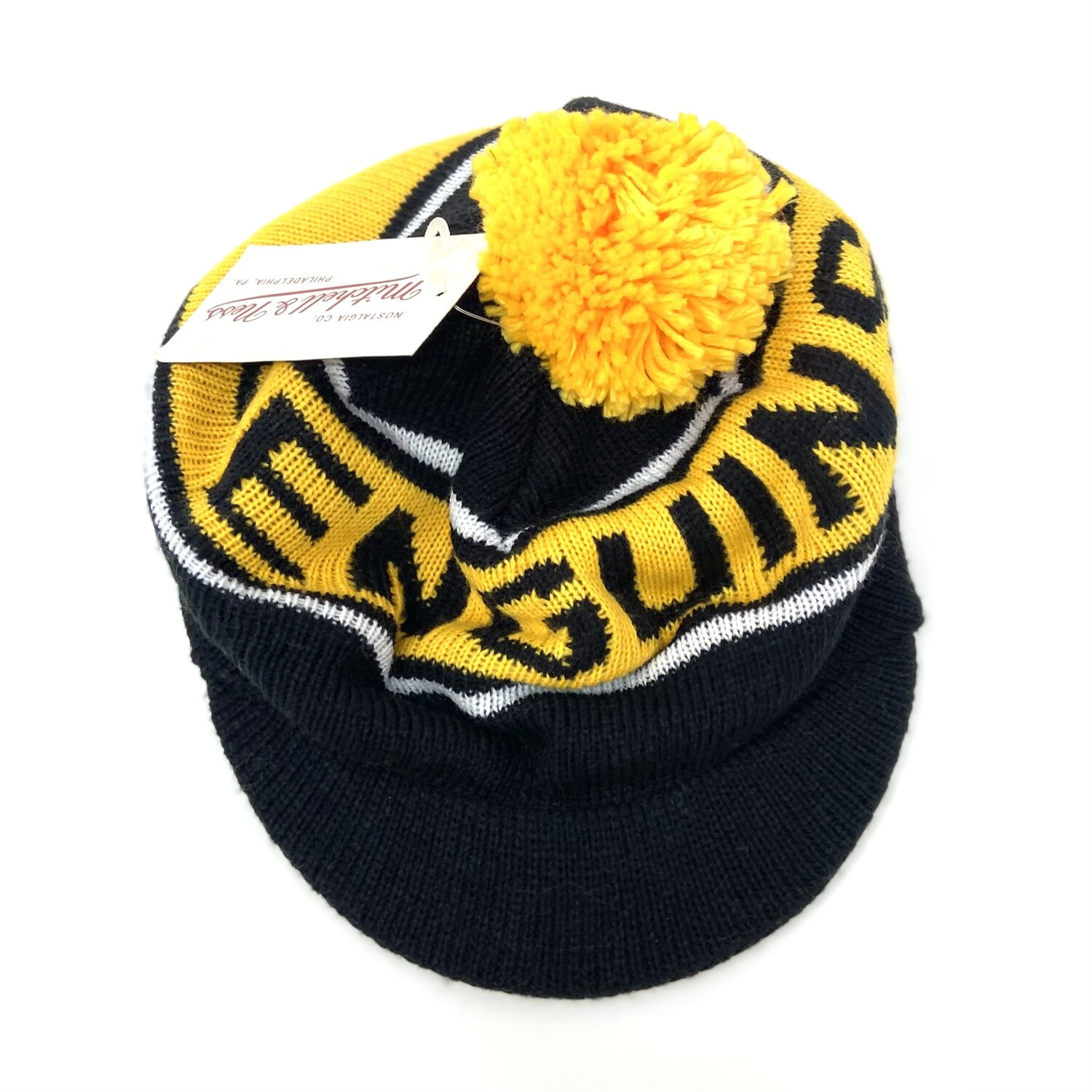 Pittsburgh Penguins Men’s Mitchell & Ness Pom Knit Hat