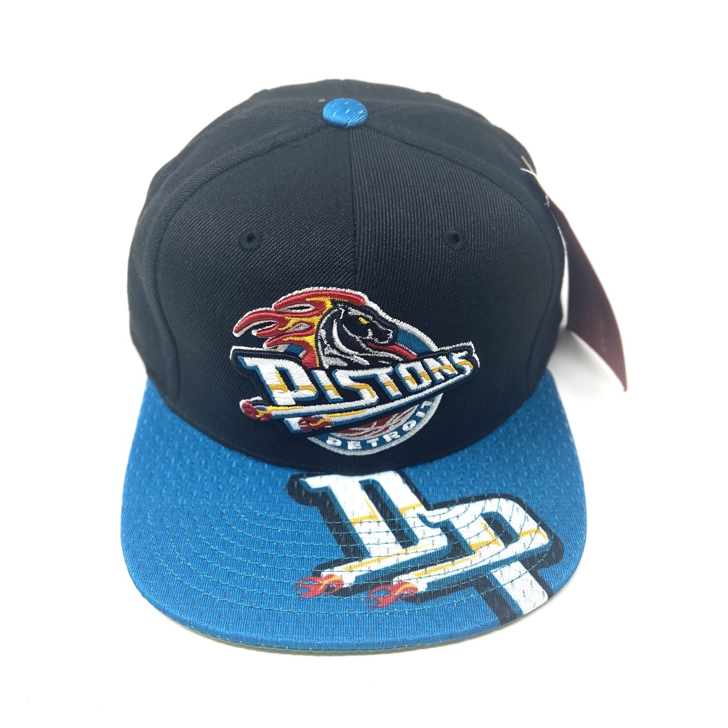 Mitchell & Ness - NBA Cement Top Snapback HWC Detroit Pistons - Whi