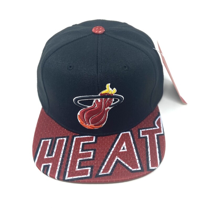 Miami Heat Men’s Mitchell & Ness Snapback Hat Miami Heat Men’s Mitchell & Ness Snapback Hat