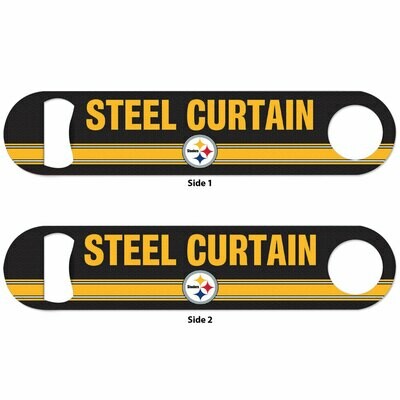 Pittsburgh Steelers Steel Curtain Bottle Opener