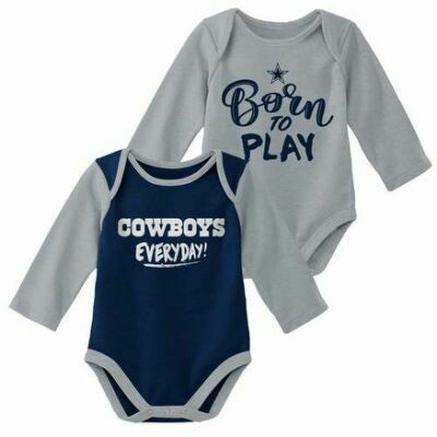 Dallas Cowboys 2 pc. Long Sleeve Onesie Set