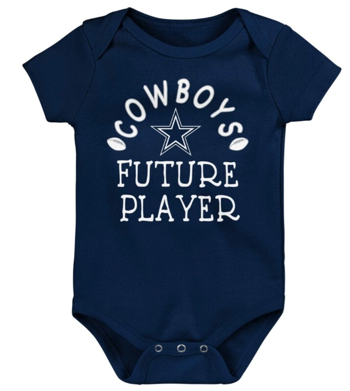Dallas Cowboys Gerber Baby Short Sleeve Onesie