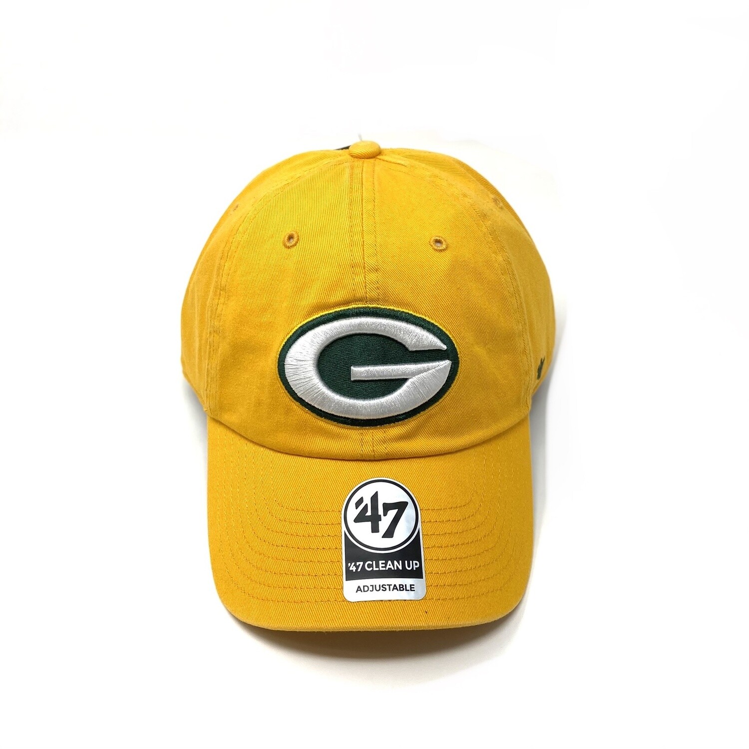 47 Brand / Men's Green Bay Packers Clean Up Adjustable Green Hat