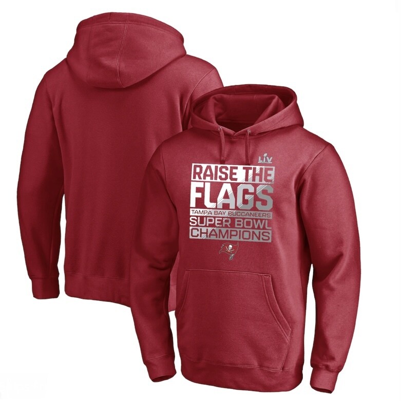 Tampa Bay Buccaneers Super Bowl Champions Celebration Men’s Hoodie