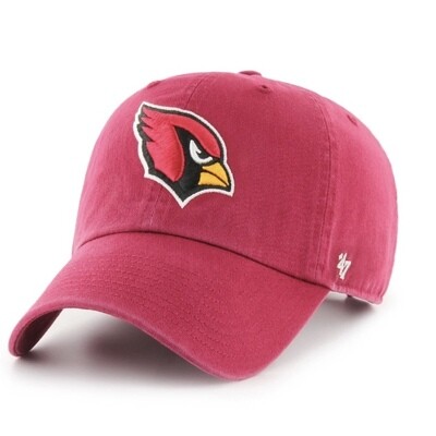 Arizona Cardinals Men's 47 Brand Clean Up Adjustable Hat